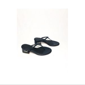 Tibi Black Sandals